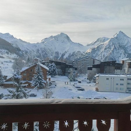 Residence Plein Sud A Cote Jandri Express, Front De Neige, Vue Splendide, Label 2 Alpes, Classe 2 Etoiles Tourisme Ле дез Альп Экстерьер фото