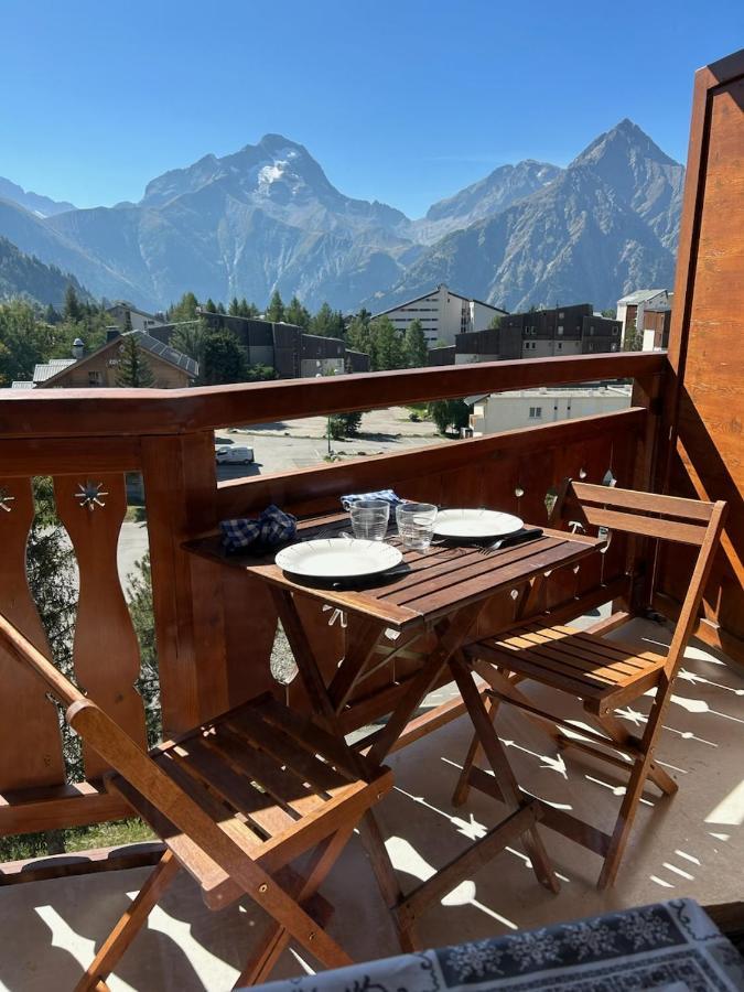 Residence Plein Sud A Cote Jandri Express, Front De Neige, Vue Splendide, Label 2 Alpes, Classe 2 Etoiles Tourisme Ле дез Альп Экстерьер фото
